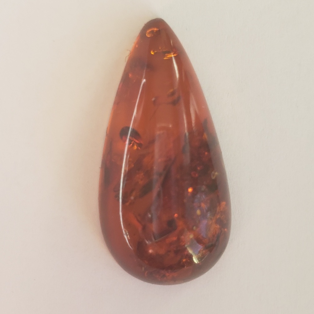 Baltic Amber Tear Drop Stone